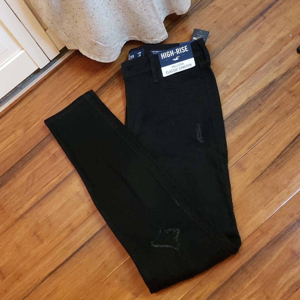 💥NWT💥Women's Hollister Black Denim